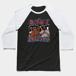 2 Dope Boys Baseball T-Shirt